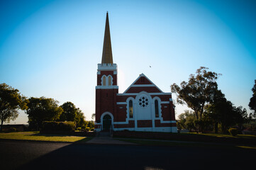 The photo was taken of scenery along the way to Harden town, featuring fields of rapeseed flowers