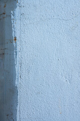 Rough textured blue wall with concrete pattern, perfect for grunge design backdrop