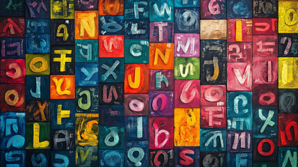 Rainbow of Languages, written in various scripts and alphabets, celebrating linguistic diversity, with copy space