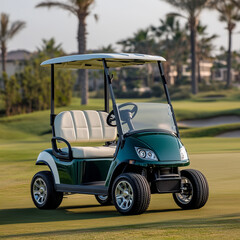 Green State-of-the-Art Golf Cart: A Fresh Look at Modern Golf Transportation