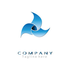 abstract company logo design