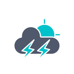 Fototapeta premium day hard lightning 