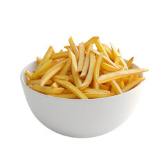Bowl of Golden French Fries