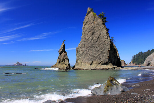 Mora Beach in Olympic National Park