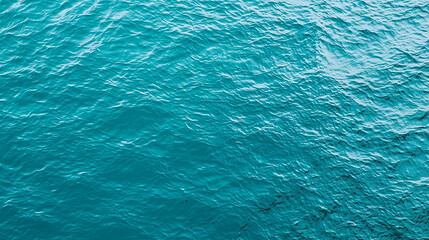 Vibrant Blue Ocean Water Surface with Gentle Ripples