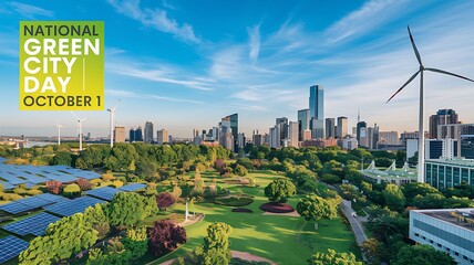 National Green City Day, October 1