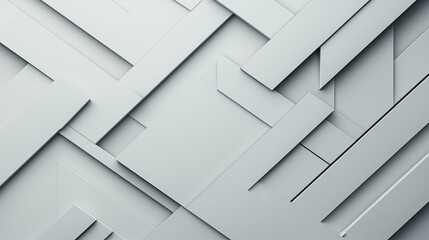 Abstract 3D Geometric Shapes for Futuristic Wallpaper