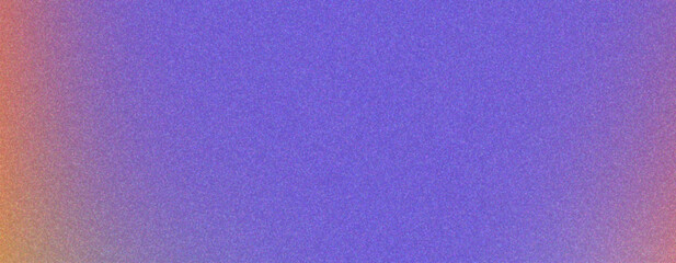 Grainy gradient purple orange background, noise texture with copy space area.