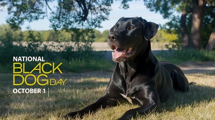 National Black Dog Day, October 1