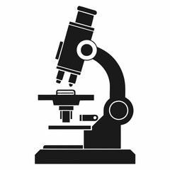 Scientific Microscope Vector for Laboratory and Research Designs