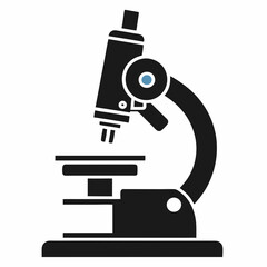 Detailed Microscope Icon for Laboratory and Medical Applications