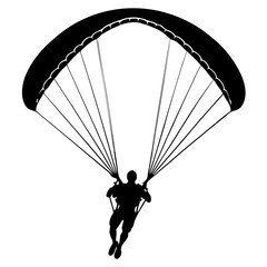 Adventure Parachute Illustration for Creative Use