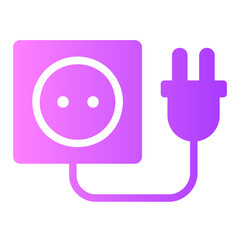 plug Gradient icon