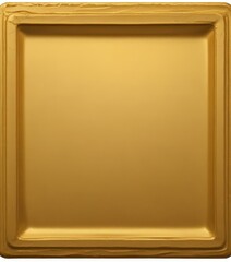 A golden rectangular frame with a textured border.