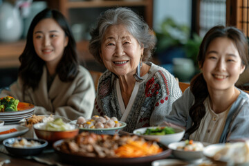 Chinese New Year, family gathering