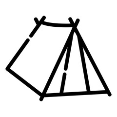 tarp Line Icon