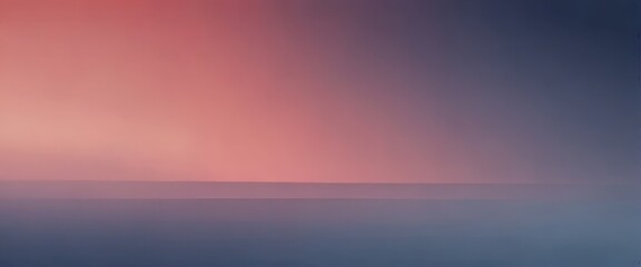 Obraz premium The image is a blurred, abstract representation of a sunset, with a gradient of colors transitioning from warm orange to deep blue.