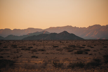 Fototapeta premium sunrise in the mountains
