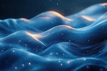 Obraz premium Holo abstract 3D galaxy style