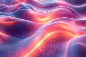 Obraz premium Holo abstract 3D galaxy style