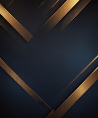 a dark blue background with diagonal gold lines intersecting at various angles, creating a sense of depth and movement.