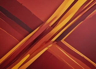 Fototapeta premium a striking abstract composition of intersecting diagonal lines in varying shades of red and yellow, creating a dynamic and visually captivating pattern.