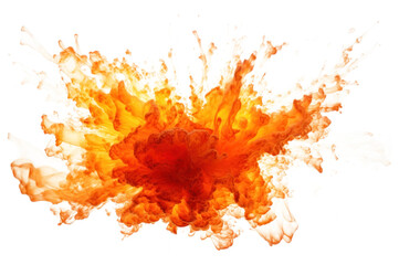 PNG Fire Explode Design backgrounds fire white background. AI generated Image by rawpixel.