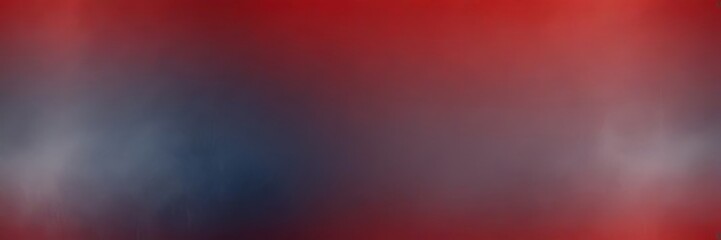 Fototapeta premium The image is a blurred, abstract representation of a gradient transitioning from red to blue, with a subtle white speck in the bottom right corner.