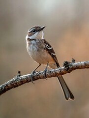 Obraz premium A vibrant bird elegantly rests on a branch, its stunning feathers and inquisitive expression harmonizing with the surrounding natural beauty.