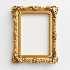Gold Ornate Frame.