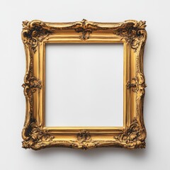 Ornate Gold Frame.