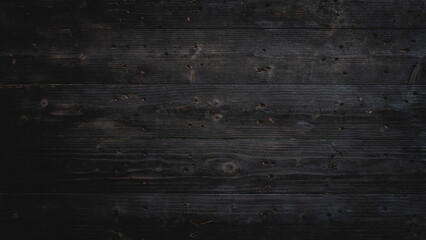 Rustic, dark wood surface aged texture showcases intricate grain patterns. Charred and weathered,...