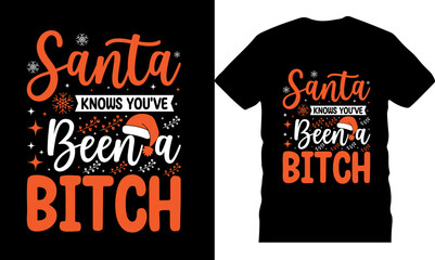 Christmas with the tribe, christmas tshirt design, holiday greetings, merry christmas typography design, santa claus t shirt, unique xmas  christmas, happy holidays, celebration poster, illustration