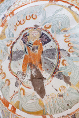 Ancient Church Frescoes Agacalti Kilise (Church Under the Tree) Cappadocia region of Turkey