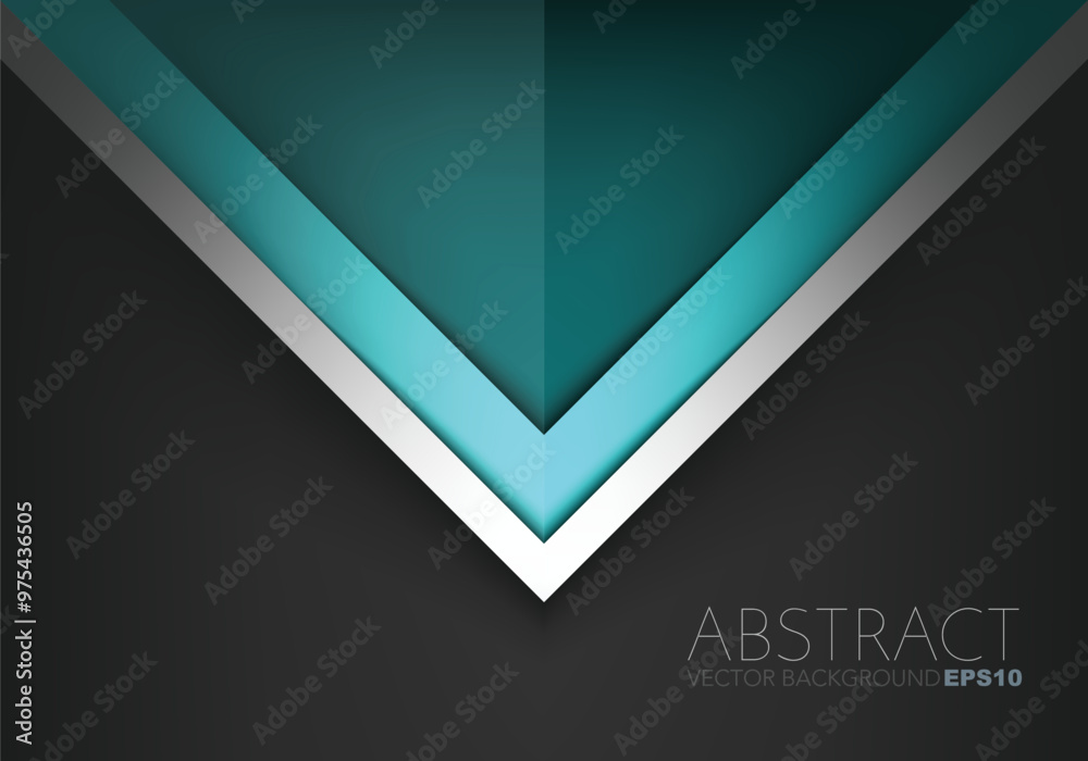 Poster graphic geometric triangle overlap vector layer background for text and message design