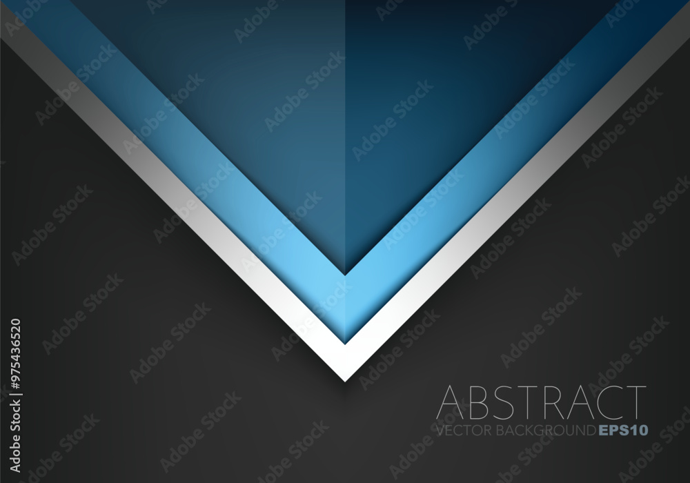 Poster graphic geometric triangle overlap vector layer background for text and message design