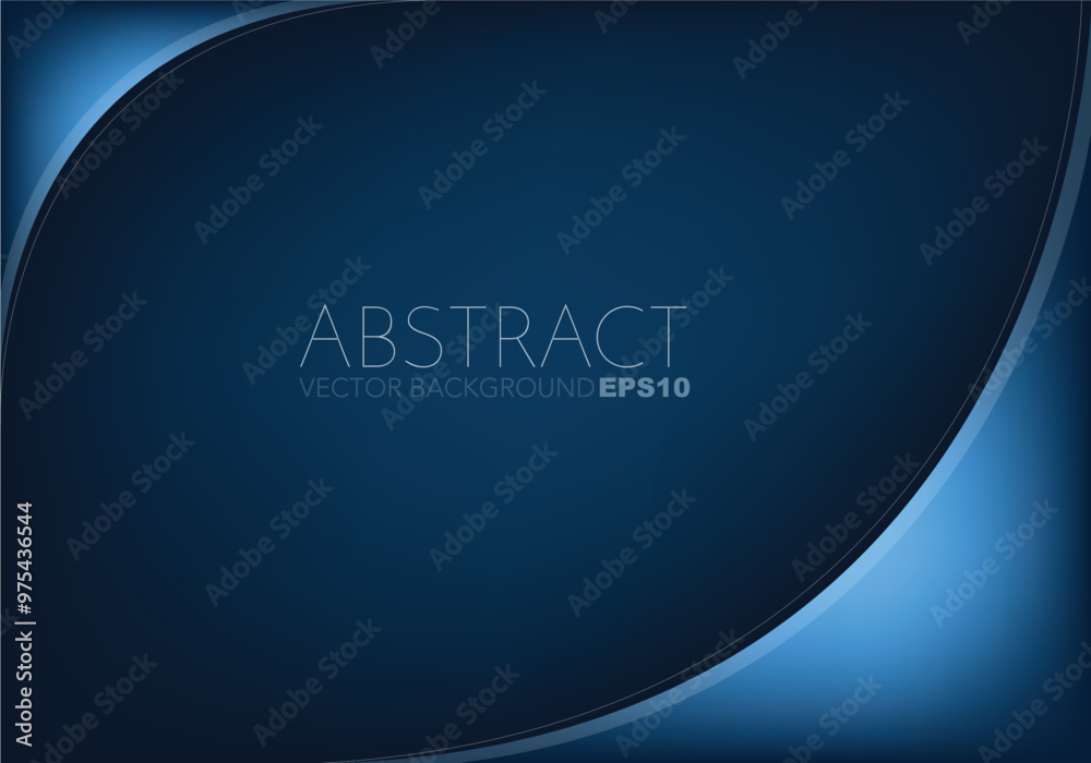 Poster graphic vector curve line overlap background for text and message design