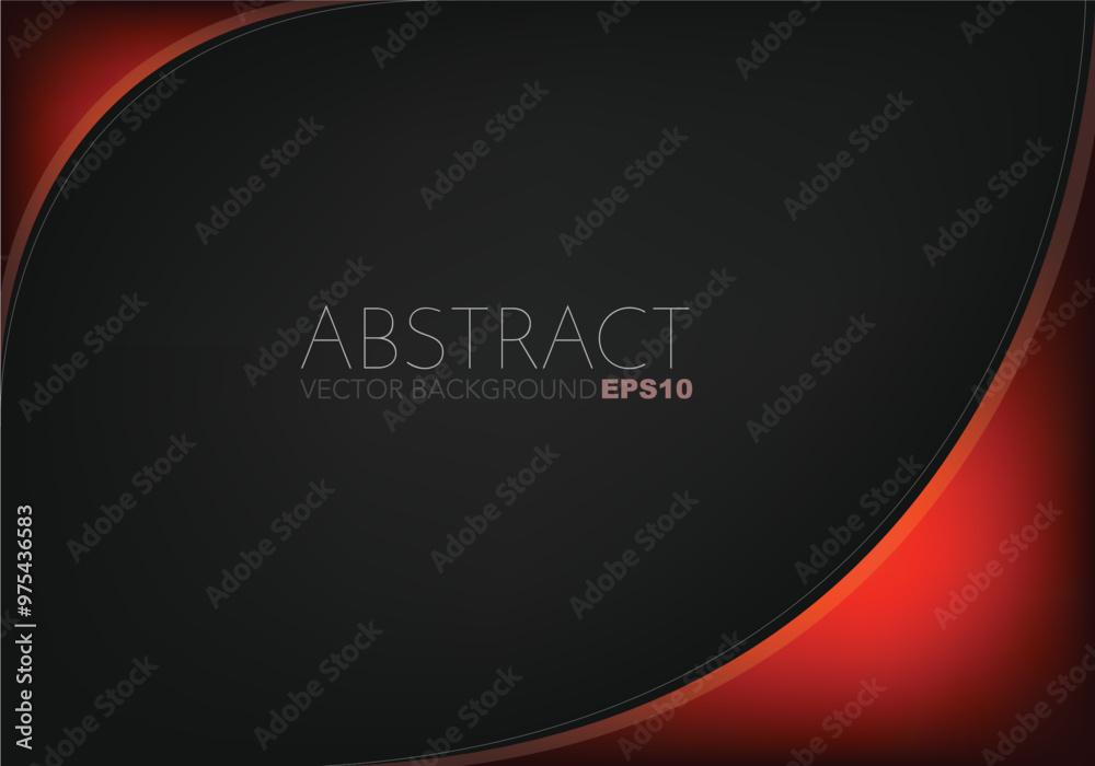 Poster graphic vector curve line overlap background for text and message design