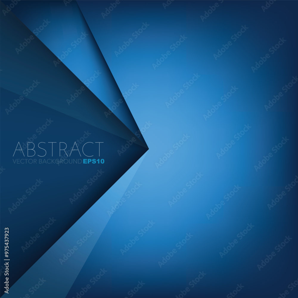 Poster graphic geometric triangle overlap vector layer background for text and message design