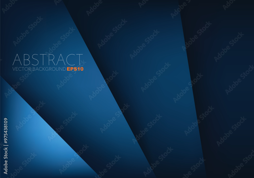 Poster graphic geometric triangle overlap vector layer background for text and message design