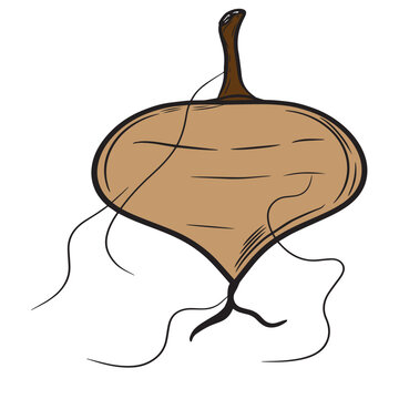 jicama skeleton icon, simple style jicama vaktor, jicama cute icon
