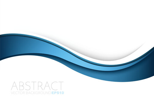 graphic vector curve line overlap background for text and message design
