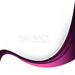 graphic vector curve line overlap background for text and message design
