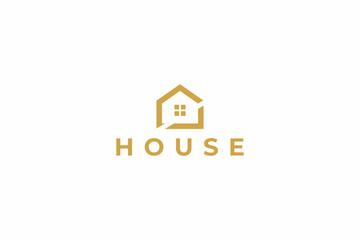 Simply House Logo Developer Property Architecture Home Minimalist