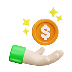 support 3d Render Icons