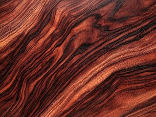 Fototapeta premium Rich Rosewood Grain Texture with Deep Red Tones