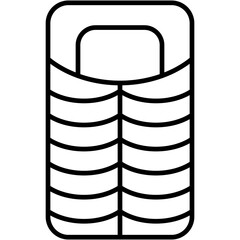 57 - Sleeping Bag Icon