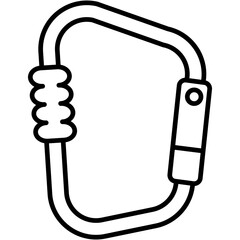 90 - Carabiner Icon