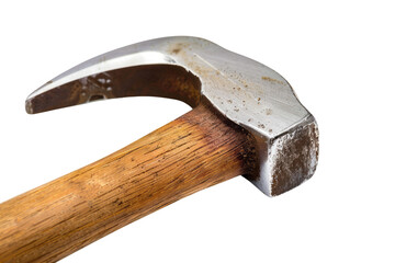 Claw hammer isolated on transparent background.