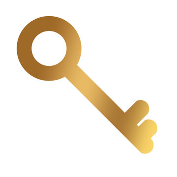 recommend clip art: Gold vintage key with keyhole symbol transparent, vintage Key silhouette of security symbol vector lock safe icon png file